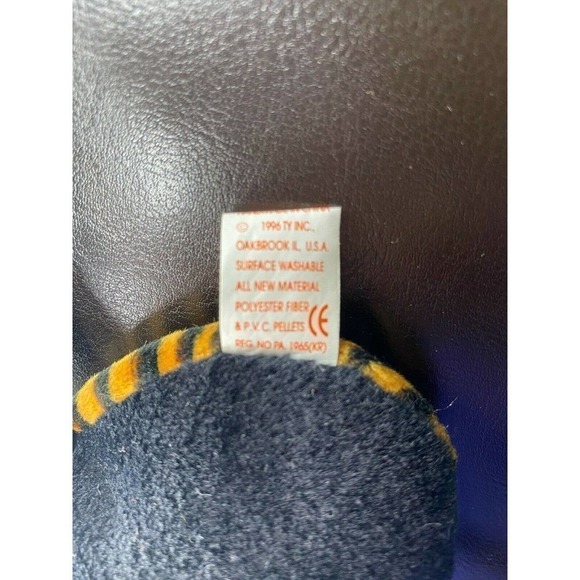 TY Beanie Babies Spinner the Spider 4036 Beanie Baby 4th Gen Hang tag 1995 - Picture 5 of 6